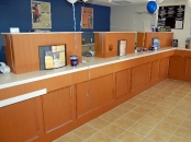 St. Edmond\'s Bank teller stations, Ardmore, PA