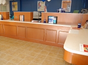 St. Edmond\'s Bank teller stations, Ardmore, PA