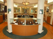 Yampell Jewelers display counter, Haddonfield, NJ