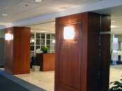 Ballard Spahr lobby panels, Voorhees, NJ